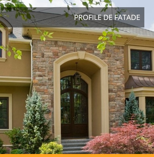 Profile decorative de exterior